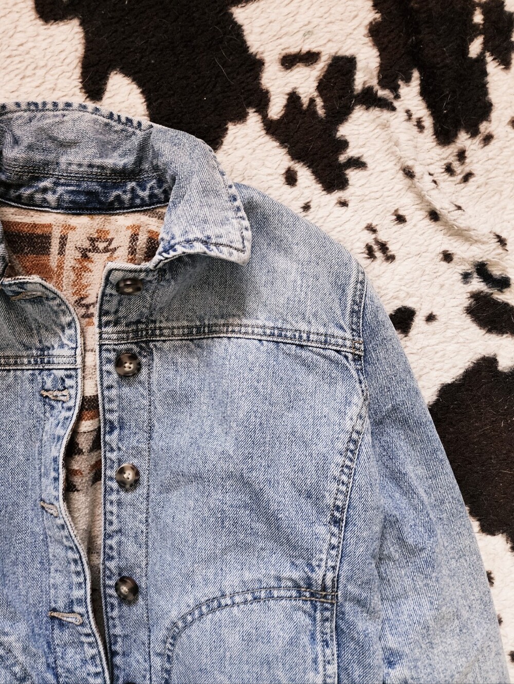 "IDYLLWIND" WOMEN'S REVERSIBLE TRUCKER JACKET - BLUE - Picture 3 of 6